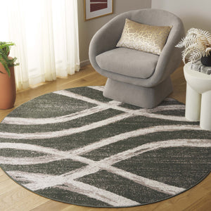 Safavieh Adirondack Dark Green Ivory Area Rug — Low-Profile Power-Loomed Rug From Turkey, Durable Jute Blend 2'-0" x 3'-0" ADR125Y-2