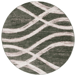 Safavieh Adirondack Dark Green Ivory Area Rug — Low-Profile Power-Loomed Rug From Turkey, Durable Jute Blend 2'-0" x 3'-0" ADR125Y-2