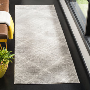 Safavieh Adirondack 10' X 14' Contemporary Area Rug In Light Grey & Ivory - Modern Geometric Design, Oeko-tex Certified Light Grey ,Ivory 55% Polypropylene,40% Jute,5% Polyester Adr129b-10