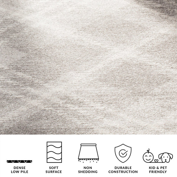 Safavieh Adirondack 10' X 14' Contemporary Area Rug In Light Grey & Ivory - Modern Geometric Design, Oeko-tex Certified Light Grey ,Ivory 55% Polypropylene,40% Jute,5% Polyester Adr129b-10