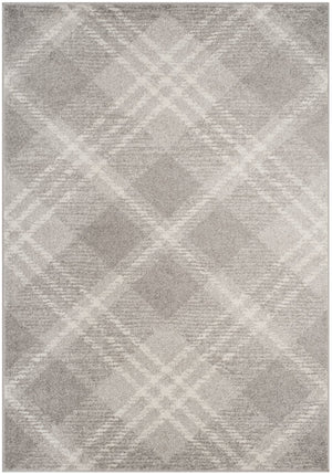 Safavieh Adirondack 10' X 14' Contemporary Area Rug In Light Grey & Ivory - Modern Geometric Design, Oeko-tex Certified Light Grey ,Ivory 55% Polypropylene,40% Jute,5% Polyester Adr129b-10