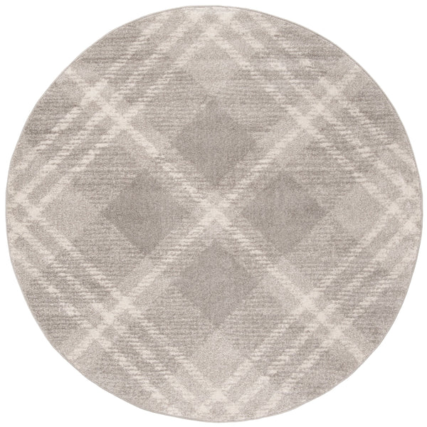 Safavieh Adirondack 10' X 14' Contemporary Area Rug In Light Grey & Ivory - Modern Geometric Design, Oeko-tex Certified Light Grey ,Ivory 55% Polypropylene,40% Jute,5% Polyester Adr129b-10
