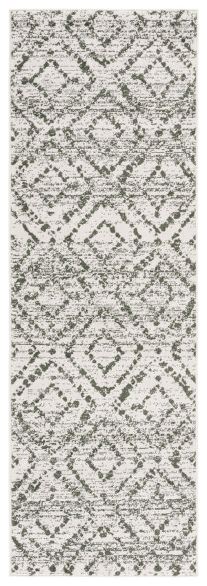 Safavieh Adirondack 131 Power Loomed Transitional Rug Ivory / Dark Green 9' x 12'
