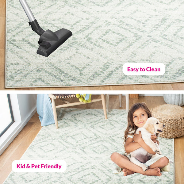 Safavieh Adricondack 10' X 14' Ivory Green Area Rug - Luxurious Power Loomed Design For Any Decor Style Ivory ,Green 55% Polypropylene,40% Jute,5% Polyester Adr131x-10