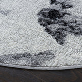 Safavieh Adirondack 134 Power Loomed Rug Grey / Black 55% Polypropylene, 40% Jute, 5% Polyester