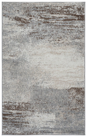 Safavieh Adirondack Neutral Beige Taupe Area Rug — Low-Profile Power-Loomed Modern Texture, Durable Style 4'-0" x 6'-0" ADR136E-4