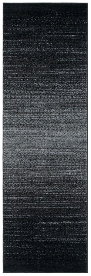 Safavieh Adirondack Turkish Power-Loomed Round Rug Polypropylene Jute Blend Soft Neutral Tone Black 2'-6" x 14'-0" ADR183F-214