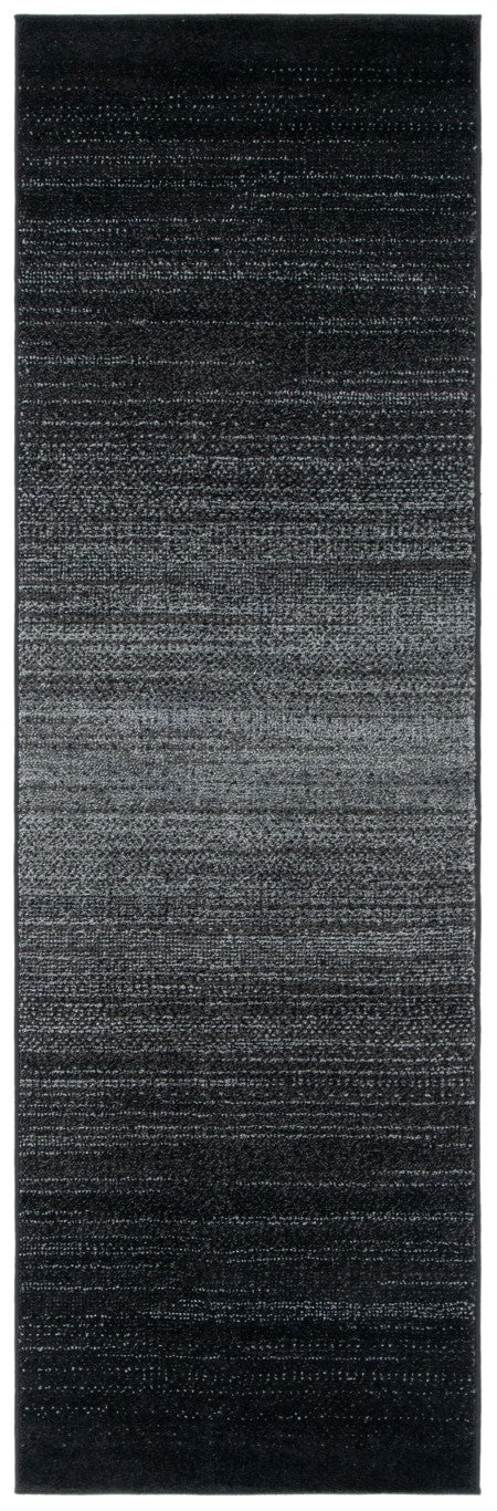 Safavieh Adirondack Turkish Power-Loomed Round Rug Polypropylene Jute Blend Soft Neutral Tone Black 2'-6" x 14'-0" ADR183F-214