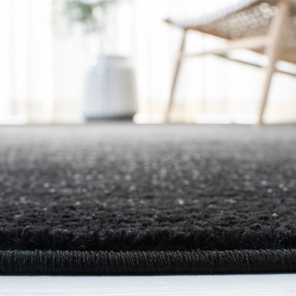 Safavieh Adirondack Turkish Power-Loomed Round Rug Polypropylene Jute Blend Soft Neutral Tone Black 2'-6" x 16'-0" ADR183F-216