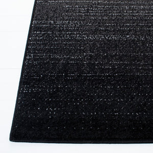 Safavieh Adirondack Turkish Power-Loomed Round Rug Polypropylene Jute Blend Soft Neutral Tone Black 2'-6" x 16'-0" ADR183F-216