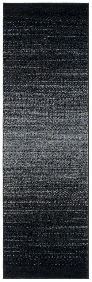 Safavieh Adirondack Turkish Power-Loomed Area Rug In Black-To-Grey Ombre, Low-Profile Durable Textured Floorpiece 6'-0" x 8'-0" ADR183F-68