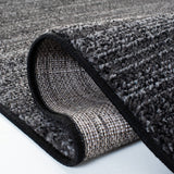 Safavieh Adirondack 100 Power Loomed Rug Black / Grey 55% Polypropylene,  40% Jute,  5% Polyester