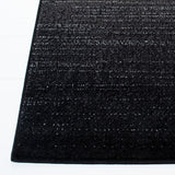 Safavieh Adirondack 100 Power Loomed Rug Black / Grey 55% Polypropylene,  40% Jute,  5% Polyester