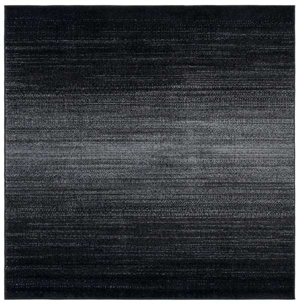 Safavieh Adirondack Turkish Power-Loomed Area Rug In Black-To-Grey Ombre, Low-Profile Durable Textured Floorpiece 6'-0" x 8'-0" ADR183F-68