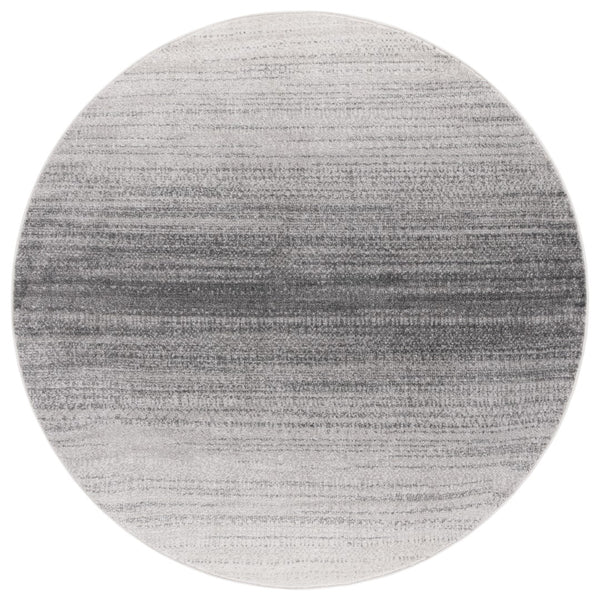 Safavieh Adirondack 100 Power Loomed Modern Rug Light Grey / Dark Grey 55% Polypropylene,  40% Jute,  5% Polyester