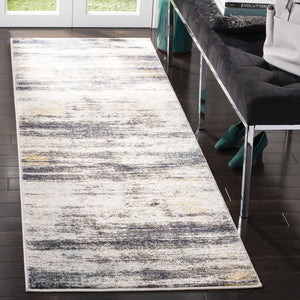 Safavieh Adirondack Modern Area Rug - Striking Abstract Design, Durable Comfort, Oeko-tex Certified, Perfect For Home Light Grey ,Black 60% Polypropylene  30% Jute  10% Polyester Adr201f-10