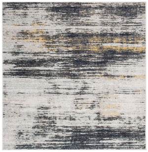 Safavieh Adirondack Modern Area Rug - Striking Abstract Design, Durable Comfort, Oeko-tex Certified, Perfect For Home Light Grey ,Black 60% Polypropylene  30% Jute  10% Polyester Adr201f-10