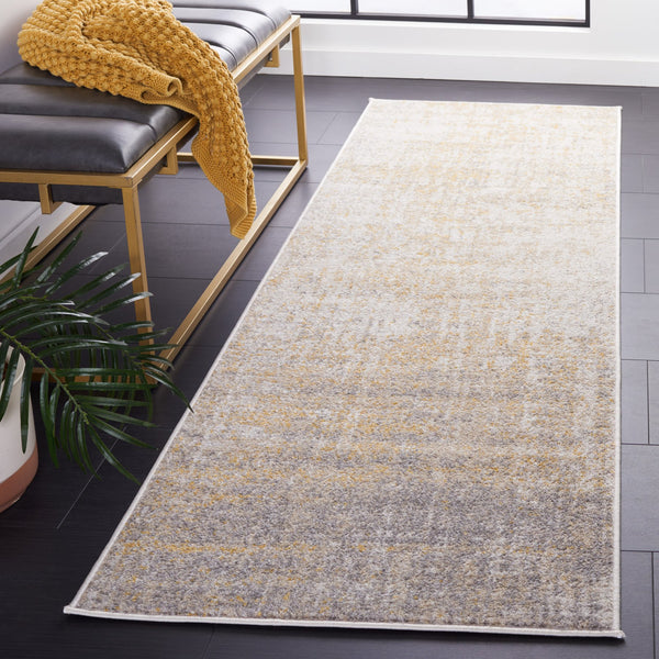 Safavieh Adirondack Modern Creme & Gold Area Rug - Elegant Plush Design For Chic Living Spaces And Durability Creme ,Gold 55% Polypropylene,40% Jute,5% Polyester Adr207a-68