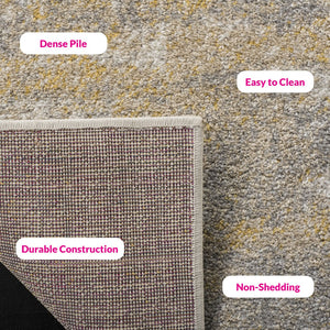 Safavieh Adirondack Modern Creme & Gold Area Rug - Elegant Plush Design For Chic Living Spaces And Durability Creme ,Gold 55% Polypropylene,40% Jute,5% Polyester Adr207a-68