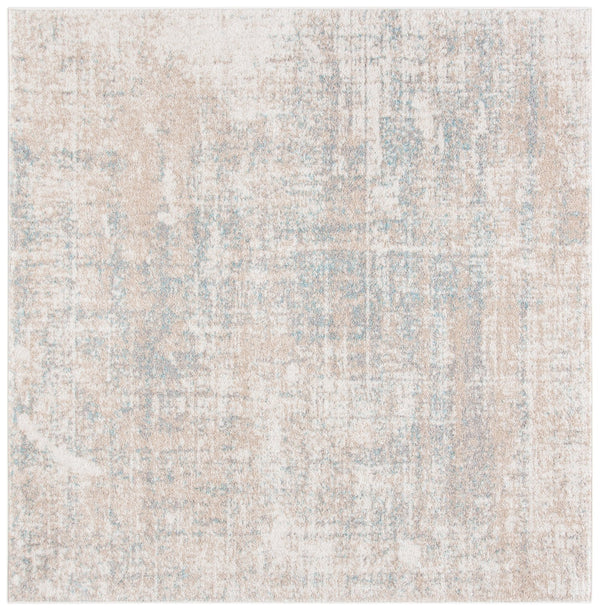 Safavieh Adirondack Modern Creme & Gold Area Rug - Elegant Plush Design For Chic Living Spaces And Durability Beige ,Slate 55% Polypropylene, 40% Jute, 5% Polyester Adr207b-7r