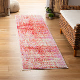 Safavieh Adirondack 207 Power Loomed Modern Rug Red / Gold Power Loomed