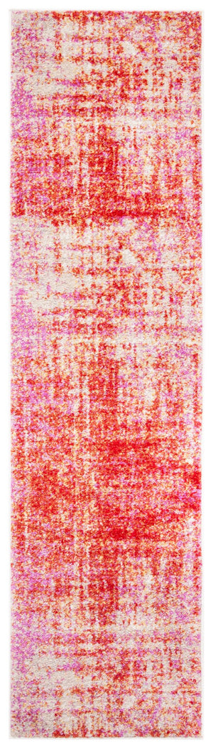 Safavieh Adirondack 207 Power Loomed Modern Rug Red / Gold Power Loomed