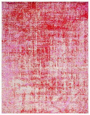 Safavieh Adirondack 207 Power Loomed Modern Rug Red / Gold Power Loomed