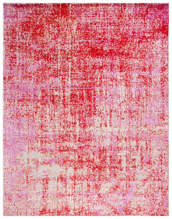 Safavieh Adirondack 207 Power Loomed Modern Rug Red / Gold Power Loomed