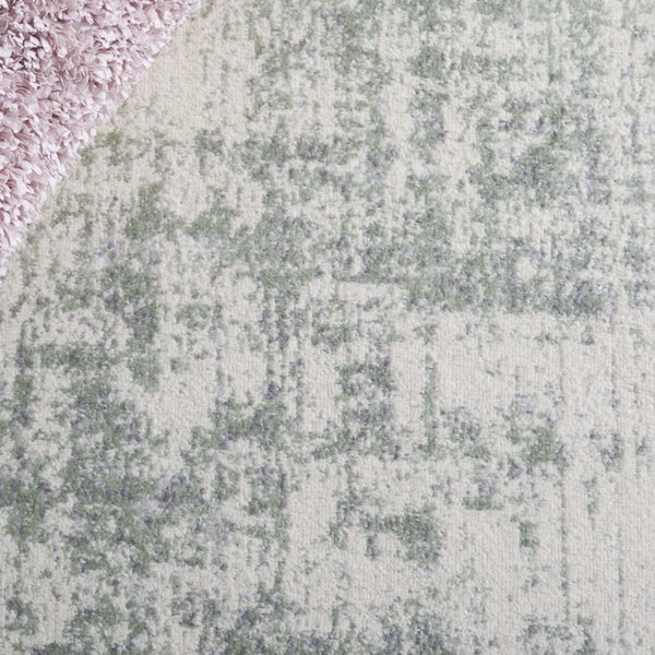 Safavieh Adirondack Solid Sage Ivory Runner Rug Power Loomed Polypropylene Jute Hallway ADR207W-216