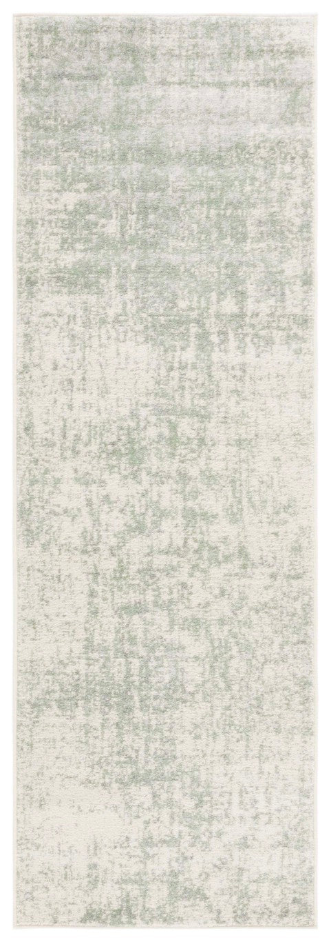 Safavieh Adirondack Solid Sage Ivory Runner Rug Power Loomed Polypropylene Jute Hallway ADR207W-216