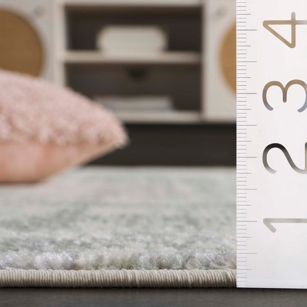 Safavieh Adirondack Solid Sage Ivory Runner Rug Power Loomed Polypropylene Jute Hallway ADR207W-216
