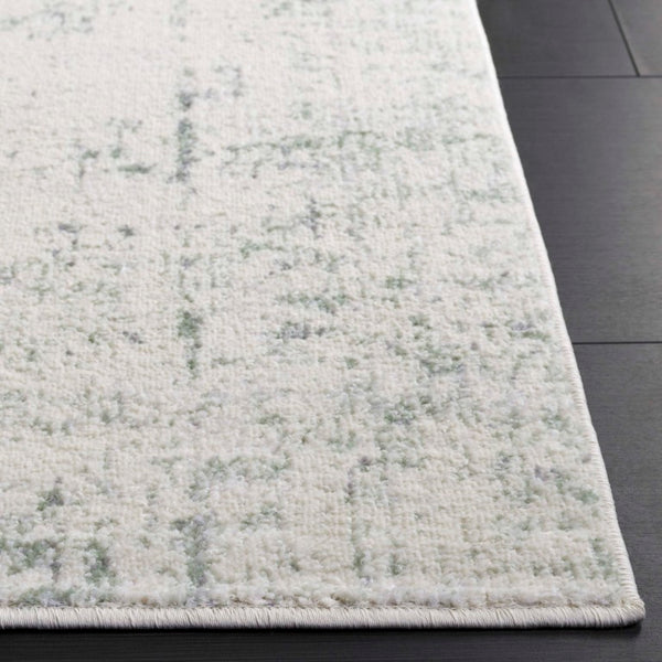 Safavieh Adirondack Solid Sage Ivory Runner Rug Power Loomed Polypropylene Jute Hallway ADR207W-216