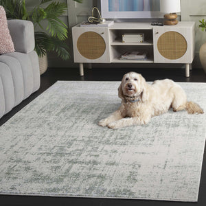 Safavieh Adirondack Modern Creme & Gold Area Rug - Elegant Plush Design For Chic Living Spaces And Durability Sage ,Ivory 55% Polypropylene,40% Jute,5% Polyester Adr207w-3