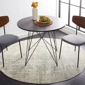 Safavieh Adirondack Modern Creme & Gold Area Rug - Elegant Plush Design For Chic Living Spaces And Durability Sage ,Ivory 55% Polypropylene,40% Jute,5% Polyester Adr207w-3