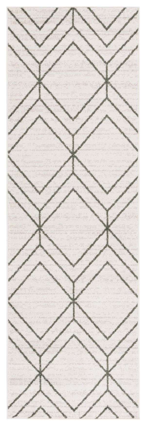 Safavieh Adirondack 241 Power Loomed Transitional Rug Ivory / Dark Green 9' x 12'