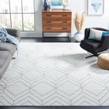 Safavieh Adirondack 241 Power Loomed Rug Grey / Blue 55% Polypropylene,  40% Jute,  5% Polyester