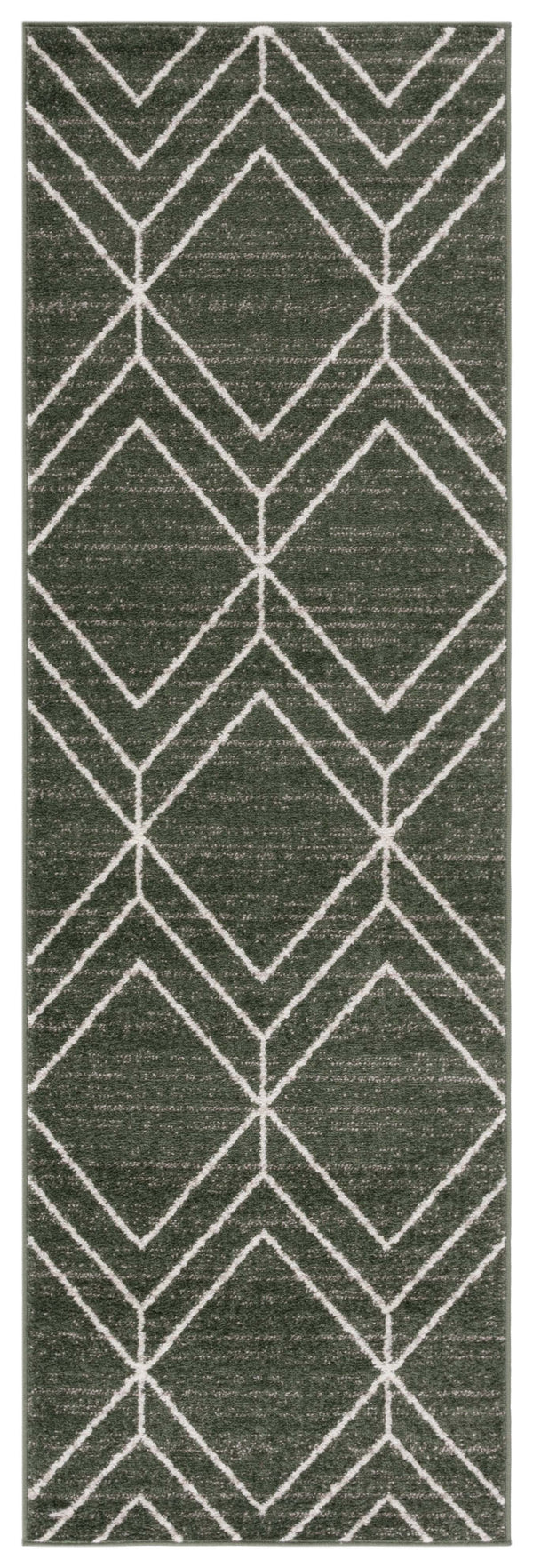 Safavieh Adirondack 241 Power Loomed Transitional Rug Dark Green / Ivory 9' x 12'