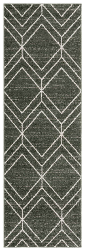 Safavieh Adirondack Area Rug - Elegant Turkish Design For Modern Homes, Durable & Stylish Floor Accent Piece Dark Green ,Ivory 60% Polypropylene  30% Jute  10% Polyester Adr241x-4r