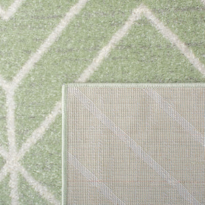 Safavieh Adirondack 241 Power Loomed Rug Sage / Ivory 55% Polypropylene,  40% Jute,  5% Polyester