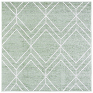 Safavieh Adirondack Area Rug - Elegant Turkish Design For Modern Homes, Durable & Stylish Floor Accent Piece Sage ,Ivory 60% Polypropylene  30% Jute  10% Polyester Adr241y-220