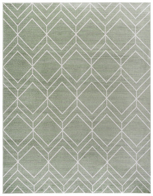 Safavieh Adirondack Area Rug - Elegant Turkish Design For Modern Homes, Durable & Stylish Floor Accent Piece Sage ,Ivory 60% Polypropylene  30% Jute  10% Polyester Adr241y-220