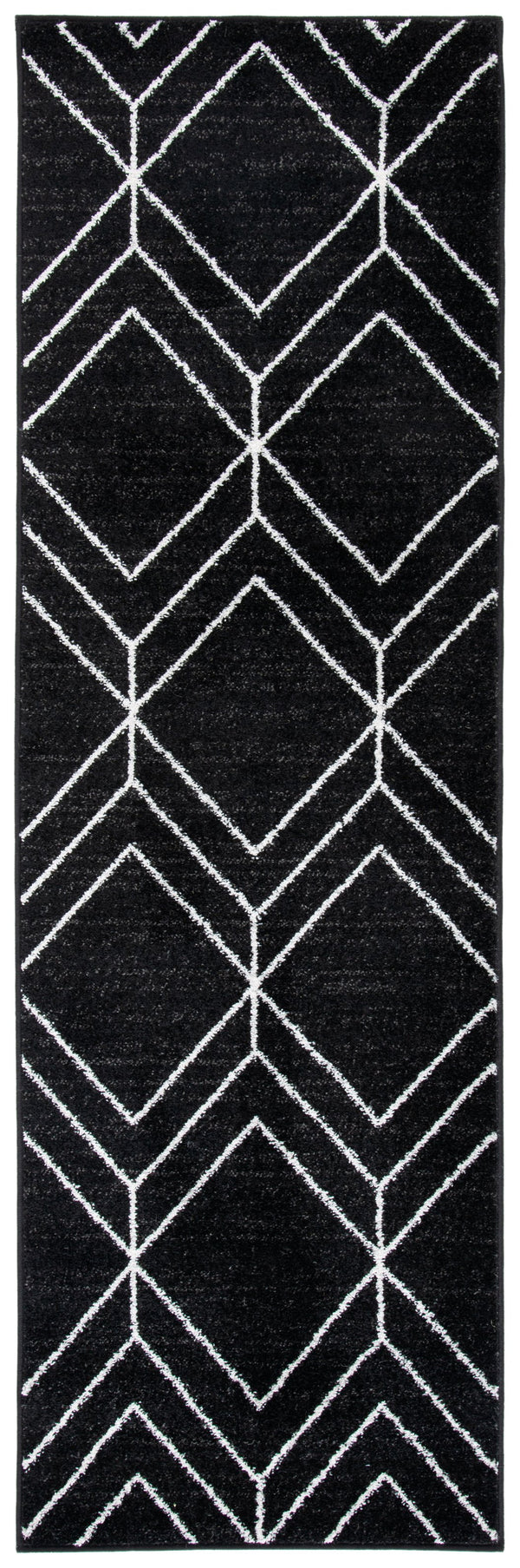 Safavieh Adirondack Modern Black & Ivory 6X8 Rug — Low-Profile 3/8" Durable Power-Loomed Turkish Area Rug ADR241Z-68
