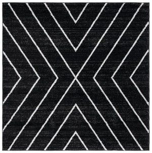 Safavieh Adirondack Transitional Area Rug - Elegant Geometric Design, Durable & Soft For Any Space Black ,Light Grey 60% Polypropylene  30% Jute  10% Polyester Adr251f-210