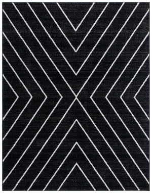 Safavieh Adirondack Transitional Area Rug - Elegant Geometric Design, Durable & Soft For Any Space Black ,Light Grey 60% Polypropylene  30% Jute  10% Polyester Adr251f-210