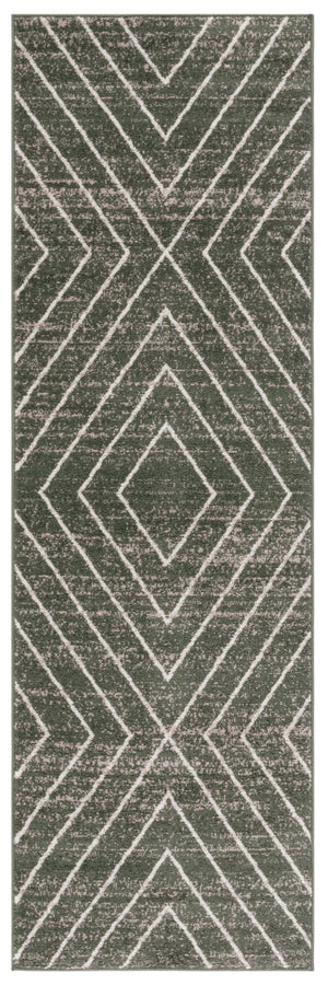 Safavieh Adirondack 251 Power Loomed Transitional Rug Dark Green / Ivory 9' x 12'