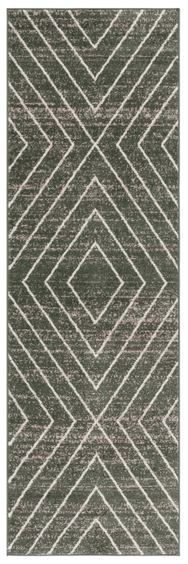 Safavieh Adirondack 251 Power Loomed Transitional Rug Dark Green / Ivory 9' x 12'