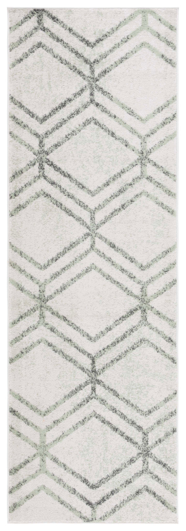 Safavieh Adirondack Modern Geometric Area Rug - Stylish, Durable & Oeko-tex Certified For Elegant Spaces Ivory ,Sage 55% Polypropylene,40% Jute,5% Polyester Adr253d-6r
