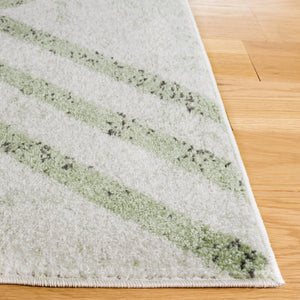 Safavieh Adirondack Modern Geometric Area Rug - Stylish, Durable & Oeko-tex Certified For Elegant Spaces Ivory ,Sage 55% Polypropylene,40% Jute,5% Polyester Adr253d-6r