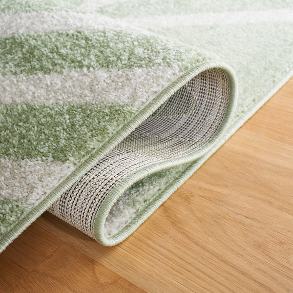 Safavieh Adirondack Modern Geometric Area Rug - Stylish, Durable & Oeko-tex Certified For Elegant Spaces Sage ,Ivory 55% Polypropylene,40% Jute,5% Polyester Adr253w-6r