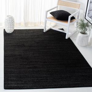 Safavieh Adirondack Modern Black Ivory Area Rug 6X9 Low-Profile Power-Loomed Turkey Durable Jute Blend 6'-0" x 9'-0" ADR284F-6